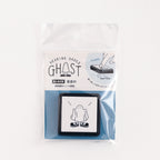 <Wearing Shoes Ghost> Portable Push-Button Stamp - Boo