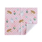 Haruka Toshimitsu 利光春華 Glasses Case with cloth 眼鏡盒連抹布 - Tulip Cat & Yellow Ribbon Cat