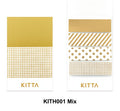 KITTA Basic - with gold foil stamping - Mix