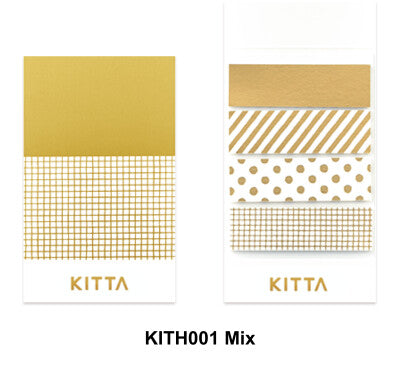 KITTA Basic - with gold foil stamping - Mix