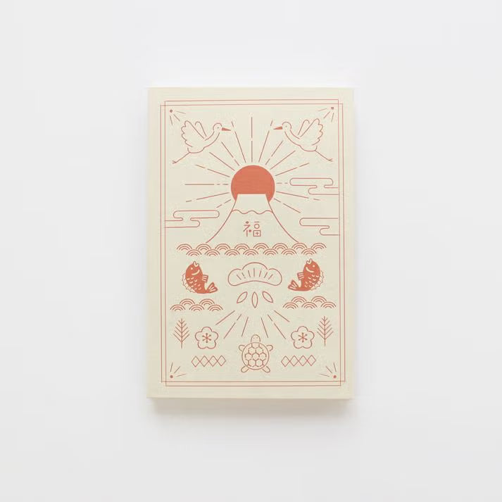 Fuku Goshuincho (Red Seal Book) 古川紙工 福御朱印帳 - 10 Designs