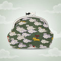B-andyu Gamaguchi Purse 貓貓啪啪荷包仔 - 猫遊記 (綠)