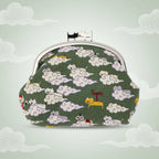B-andyu Gamaguchi Purse 貓貓啪啪荷包仔 - 猫遊記 (綠)