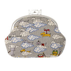 B-andyu Gamaguchi Purse 貓貓啪啪荷包仔 - 猫遊記 (灰)