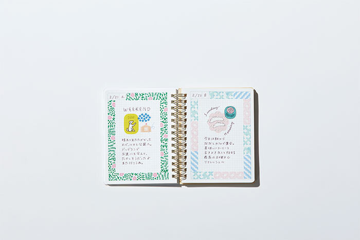 HITOTOKI NOTE Notebook (Passport size) - Dog