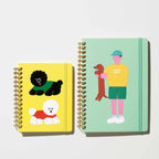HITOTOKI NOTE Notebook (Comic size) - Long Dog