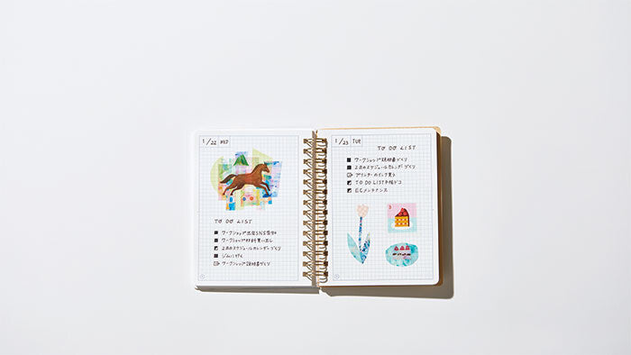 HITOTOKI NOTE Notebook ~ Cat (Passport / Comic sizes 兩個sizes)