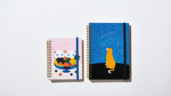 HITOTOKI NOTE Notebook (Comic size) - Night Sky