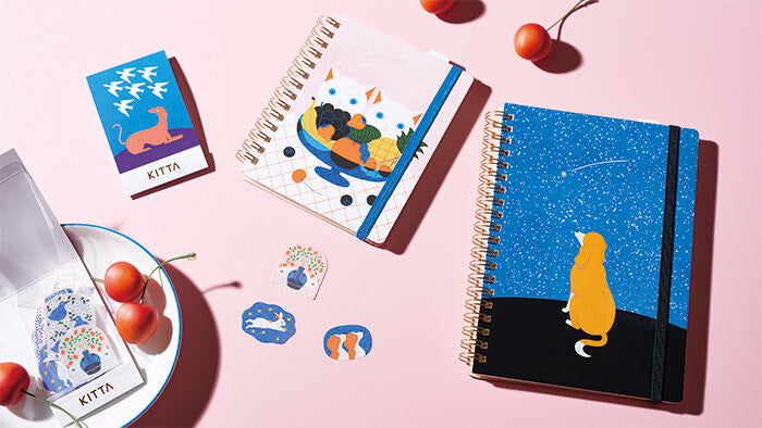 HITOTOKI NOTE Notebook (Comic size) - Night Sky