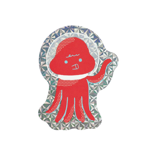 <Mikakunin> Aurora Sticker - Alien