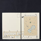 Pottering Cat Maze Series - Postcard / A4 Plastic folder 迷宮系列 - 明信片及A4文件夾