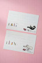 Pottering Cat Message Card - "Slingshot"