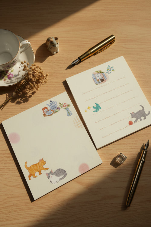"My Mood" Memo Pad - Cat