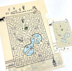 Pottering Cat Maze Series - Postcard / A4 Plastic folder 迷宮系列 - 明信片及A4文件夾