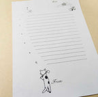 Pottering Cat Fax Letter Pad