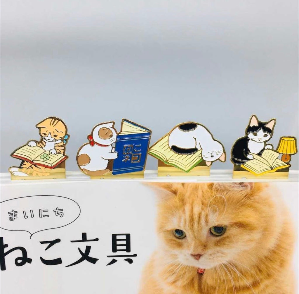 Pottering Cat Bookmarks - 12 Designs
