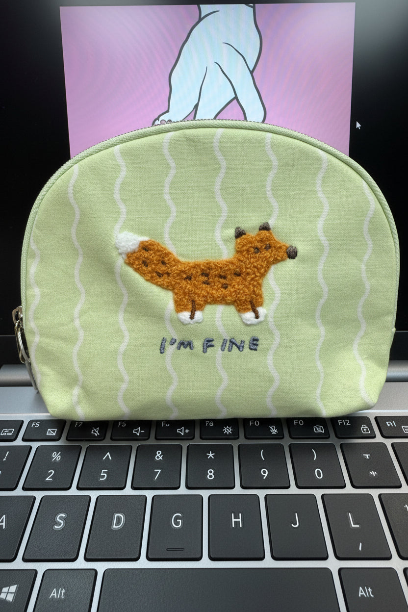Q-LiA piccolot Half-Moon Pouch (with tissue compartment) - Fox