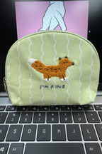 Q-LiA piccolot Half-Moon Pouch (with tissue compartment) - Fox