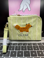 Q-LiA piccolot Pass Holder + Coin Case - Fox