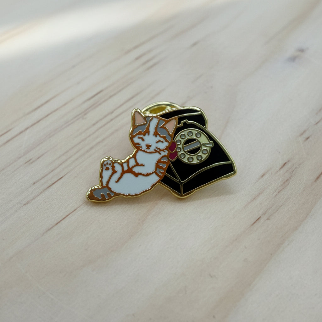 Pottering Cat Pins - Batch 1 of 13