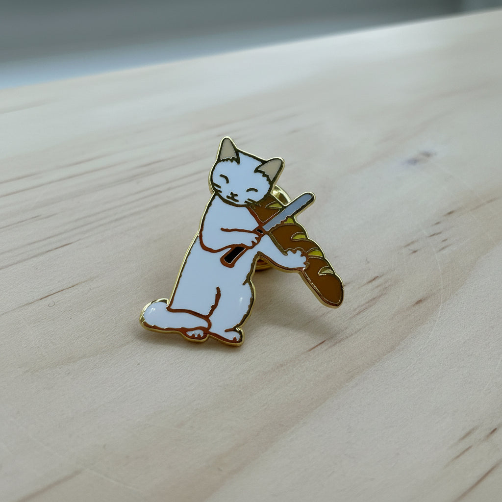 Pottering Cat Pins - Batch 1 of 13
