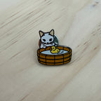 Pottering Cat Pins - Batch 1 of 13