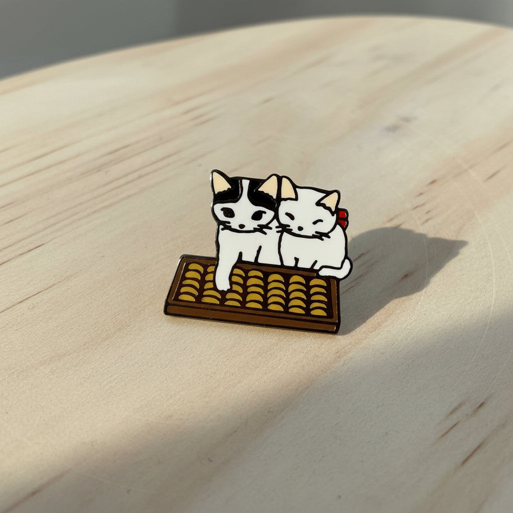 Pottering Cat Pins - Batch 1 of 13