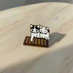 Pottering Cat Pins - Batch 1 of 13