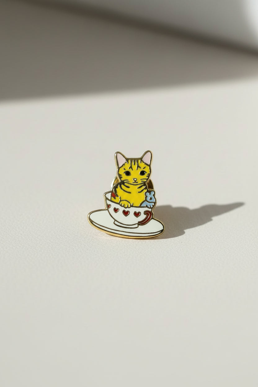 Pottering Cat Pins - Batch 2 of 13