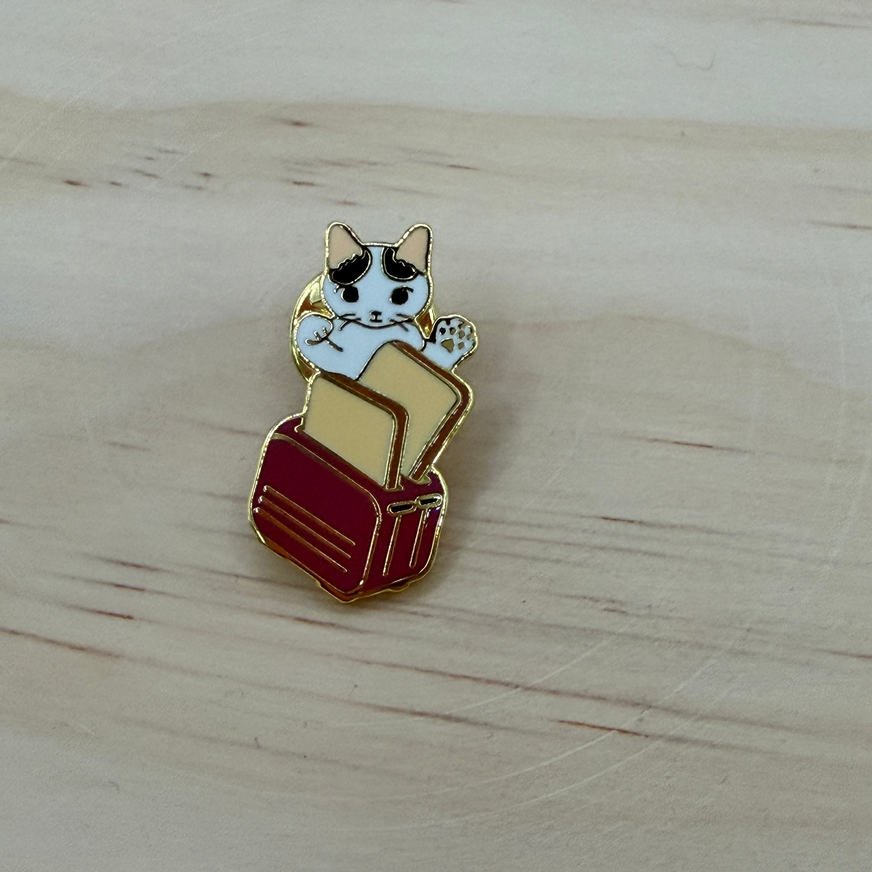 Pottering Cat Pins - Batch 3 of 13