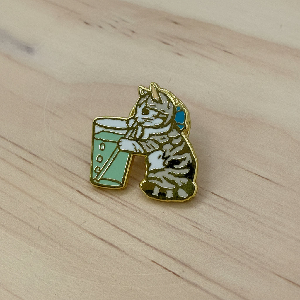 Pottering Cat Pins - Batch 3 of 13