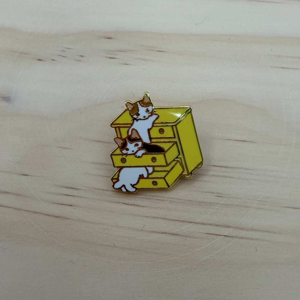 Pottering Cat Pins - Batch 4 of 13