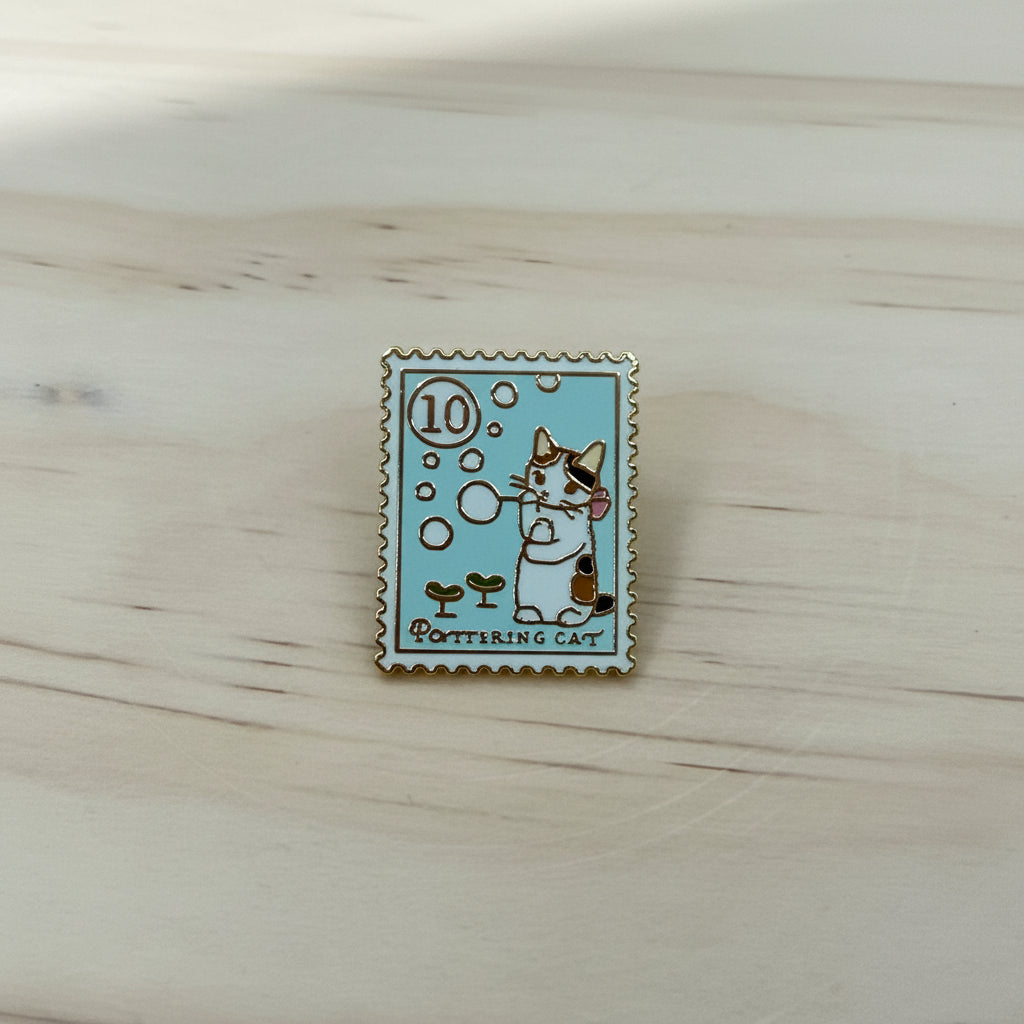 Pottering Cat Pins - Batch 4 of 13