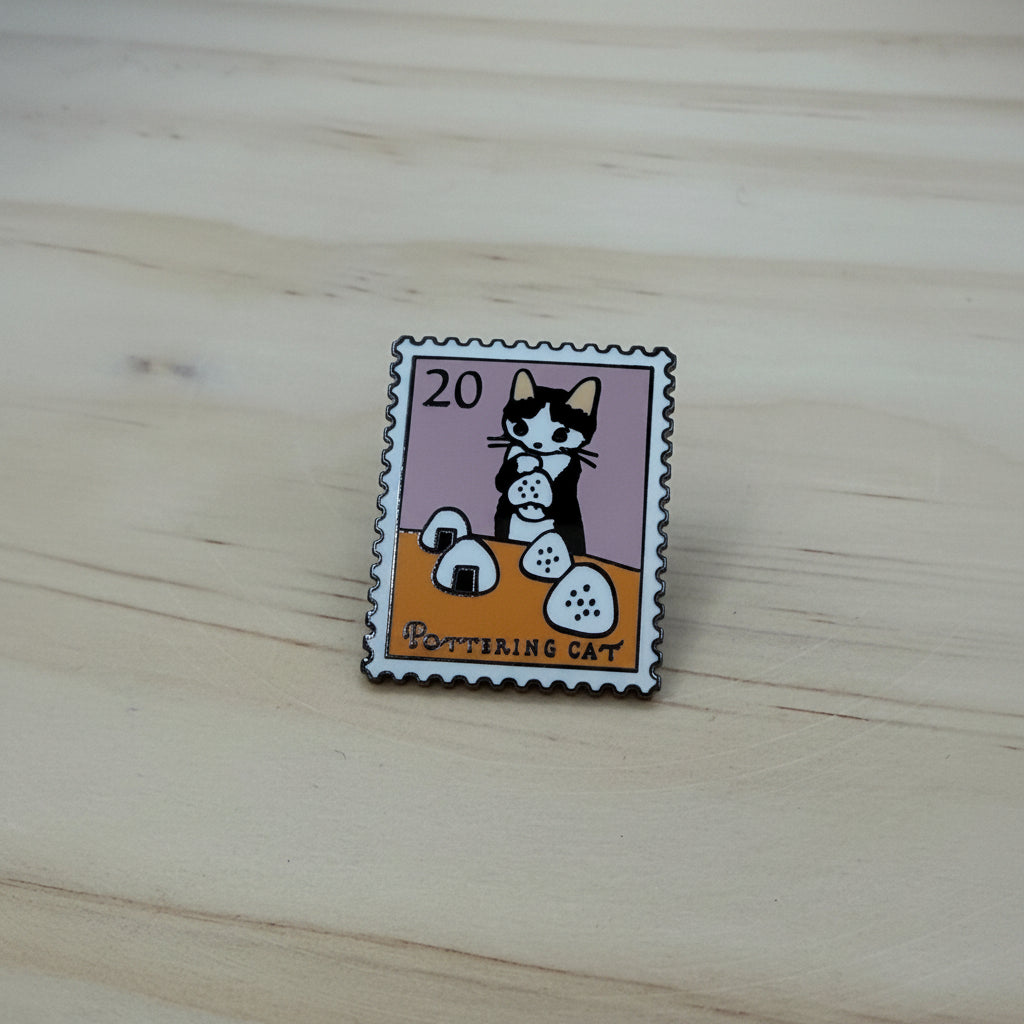 Pottering Cat Pins - Batch 5 of 13