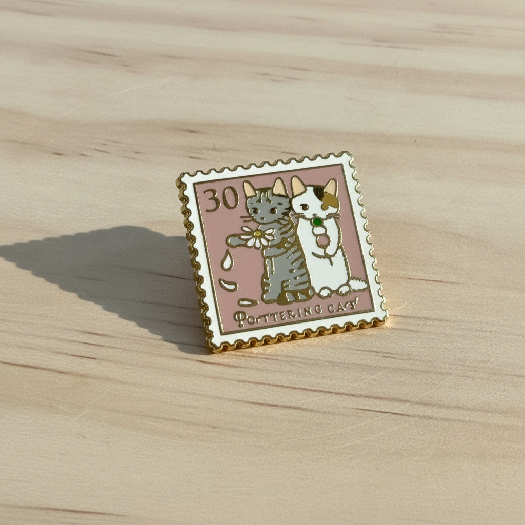 Pottering Cat Pins - Batch 5 of 13