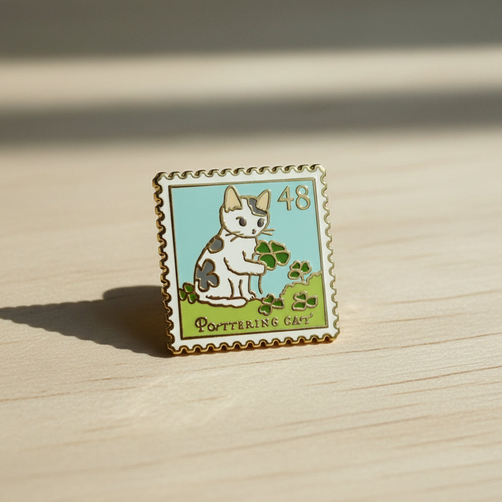 Pottering Cat Pins - Batch 5 of 13