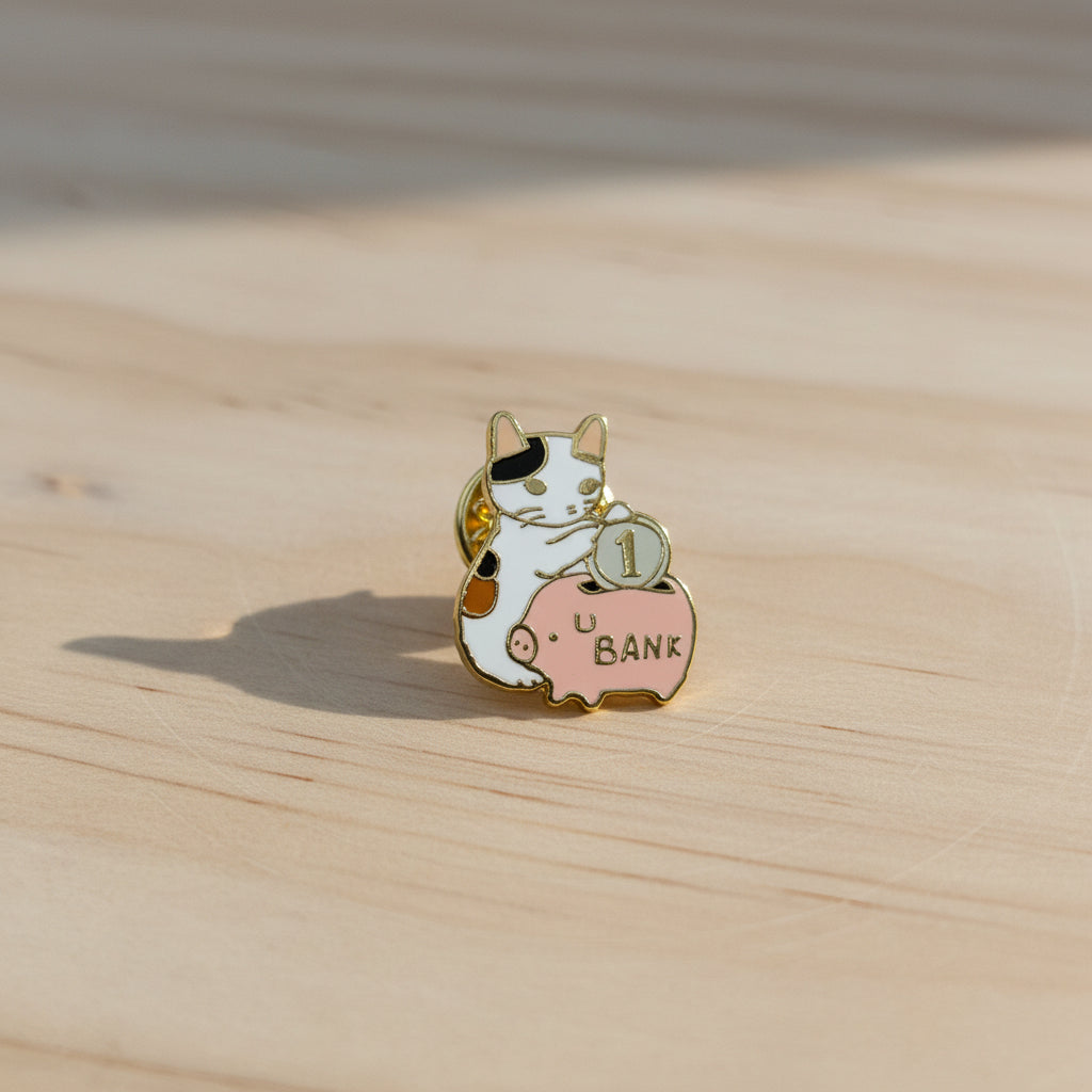 Pottering Cat Pins - Batch 6 of 13