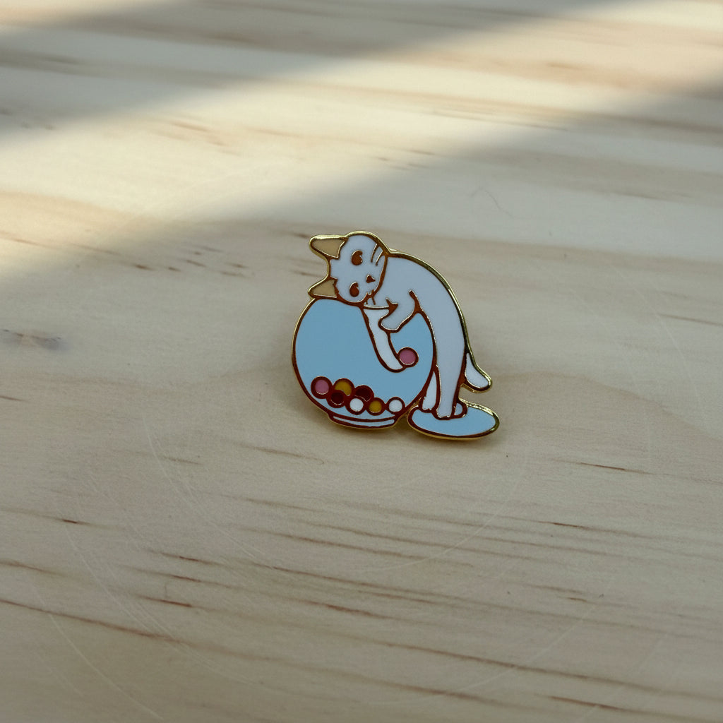 Pottering Cat Pins - Batch 7 of 13