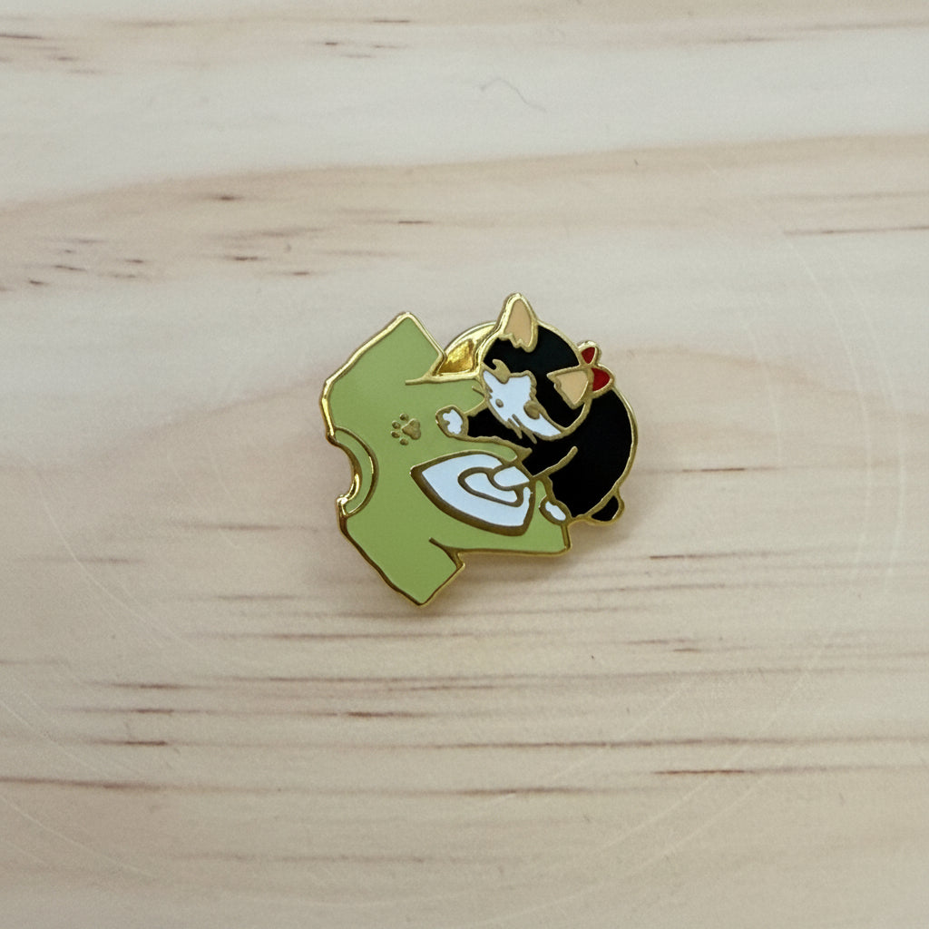 Pottering Cat Pins - Batch 7 of 13
