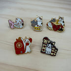 Pottering Cat Pins - Batch 8 of 13