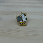 Pottering Cat Pins - Batch 8 of 13