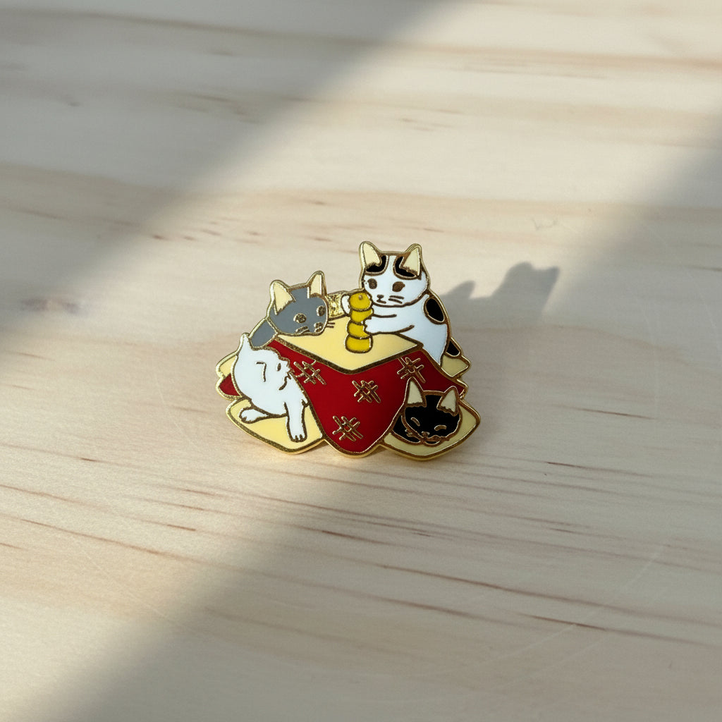 Pottering Cat Pins - Batch 8 of 13