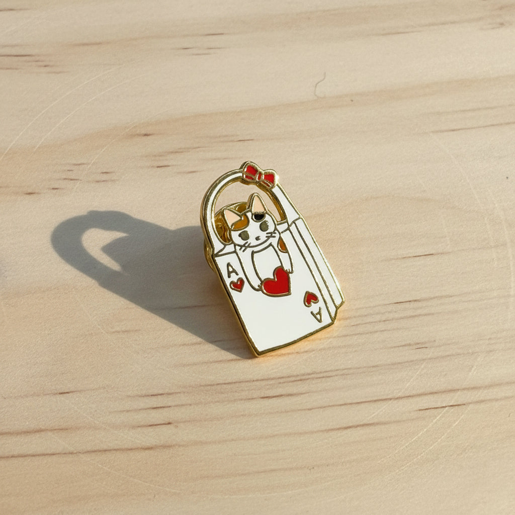 Pottering Cat Pins - Badge 9 of 13