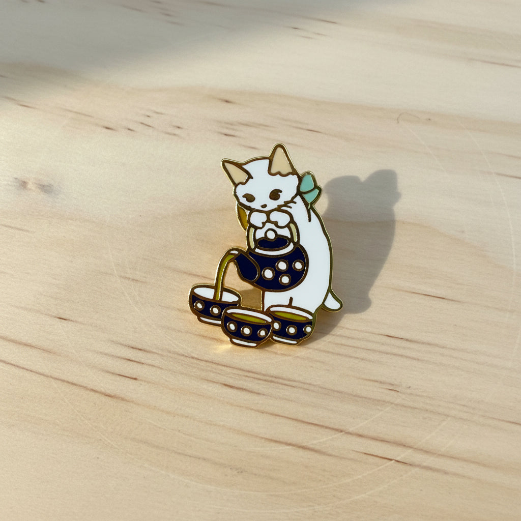 Pottering Cat Pins - Badge 11 of 13