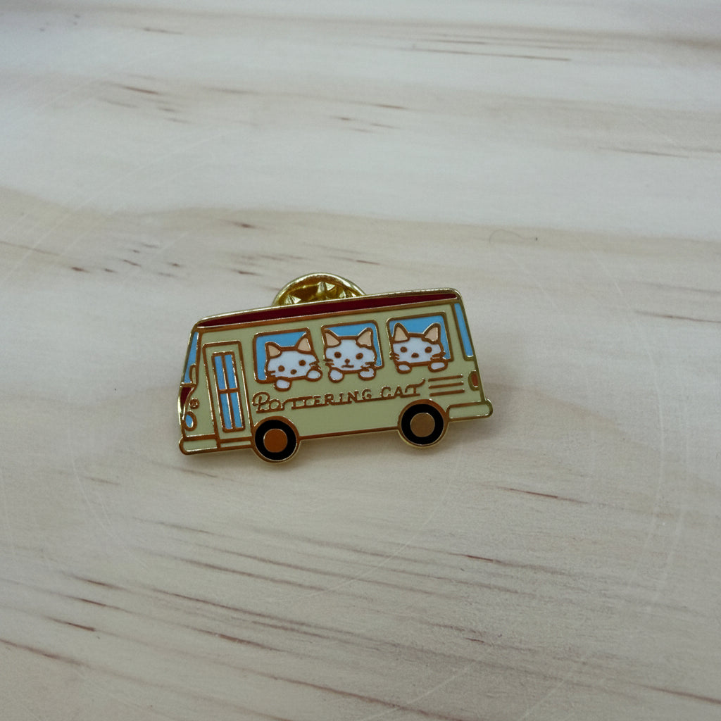 Pottering Cat Pins - Badge 11 of 13