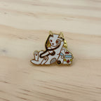 Pottering Cat Pins - Badge 11 of 13
