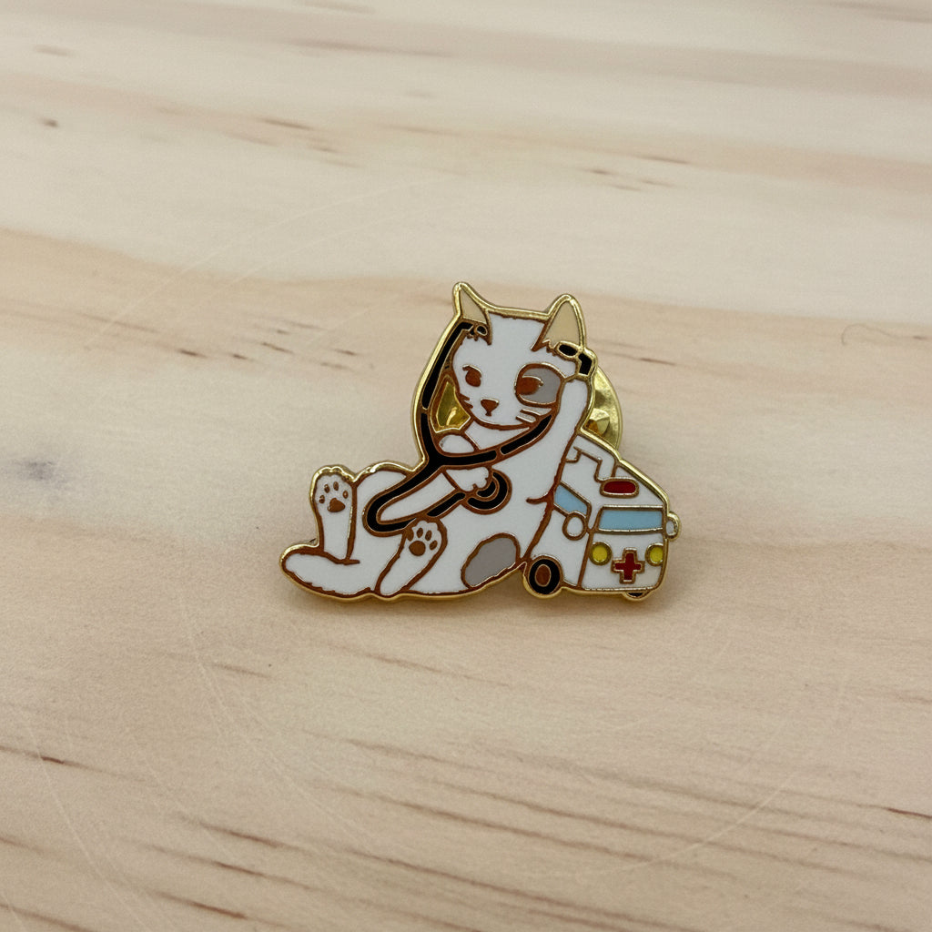 Pottering Cat Pins - Badge 11 of 13