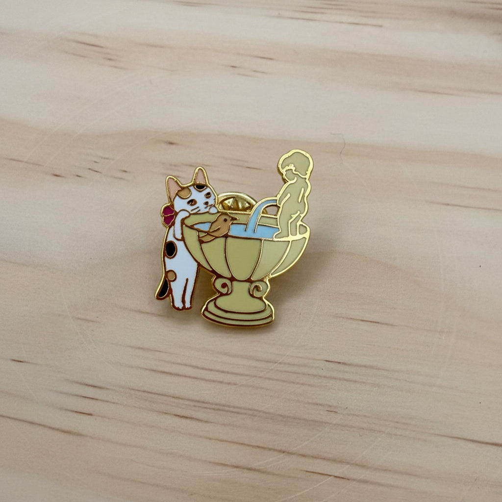 Pottering Cat Pins - Badge 12 of 13