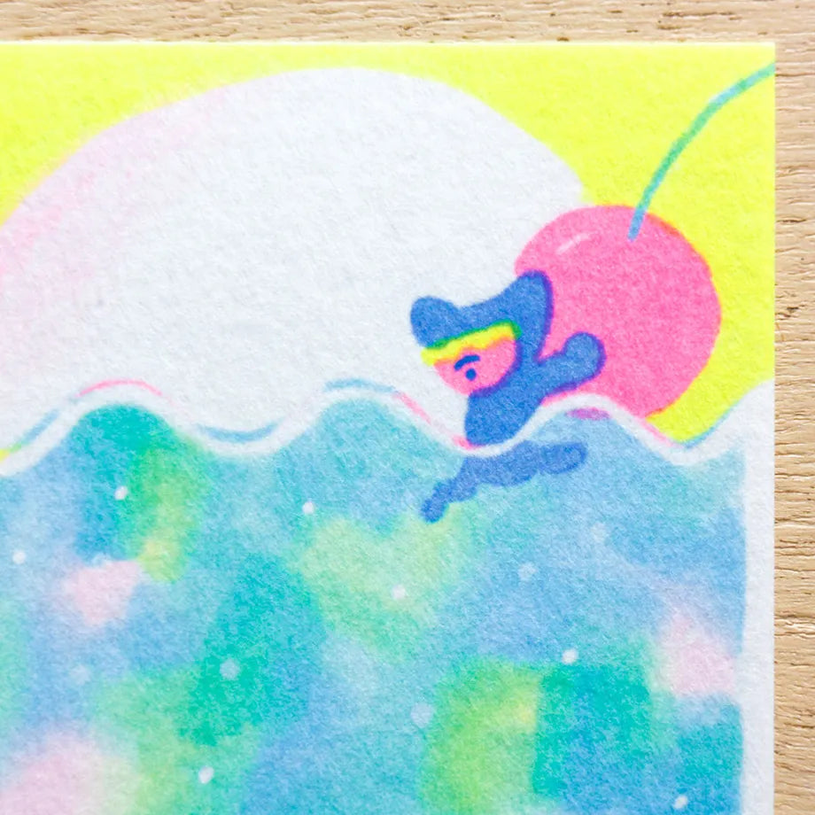 Itoi Yuki Ippitsusen Notepaper 一筆箋 - Neko