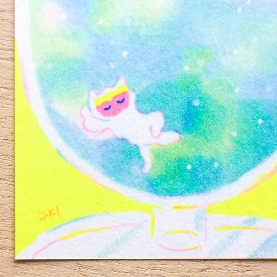Itoi Yuki Ippitsusen Notepaper 一筆箋 - Neko
